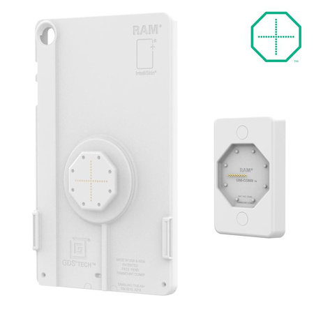 GDS® Uni-Conn™ Dock de perete alimentat cu PoE - Gri