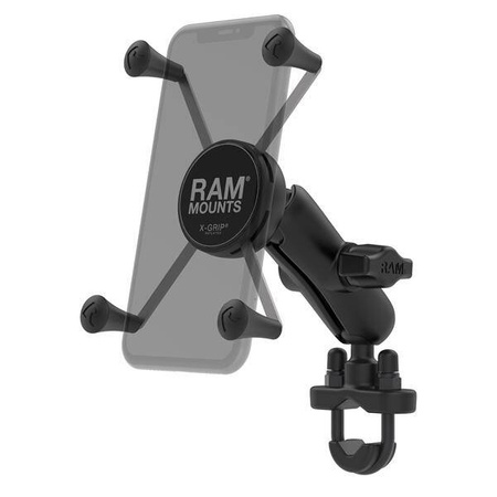 RAM® X-Grip® Suport mare pentru telefon cu bază U-Bolt pentru ghidon - Mediu