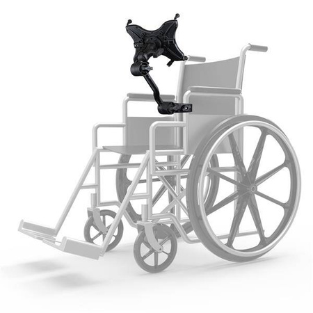 RAM® Tough-Claw™ cu braț de extensie cu clichet și suport cu bilă dublă