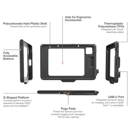 IntelliSkin® Next Gen pentru tableta Zebra ET401 10" Enterprise