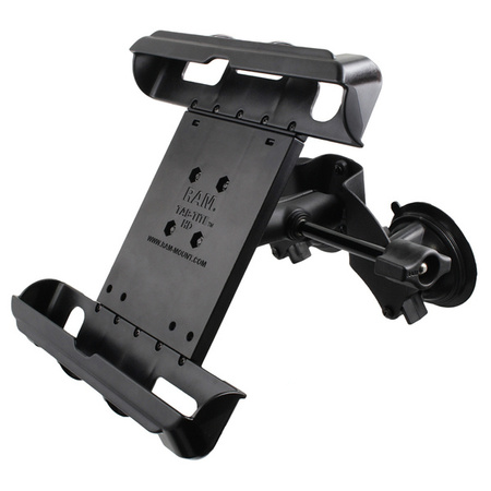 RAM® Tab-Tite™ cu aspirație dublă Twist-Lock™ pentru iPad Gen 1-4 cu husă