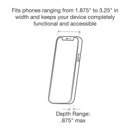 RAM® X-Grip® Suport pentru telefon cu ventuză cu profil redus - scurt