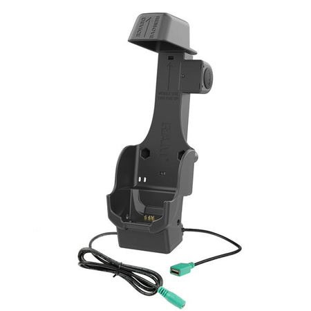 RAM® Powered Dock + USB-A unic pentru Zebra TC8300