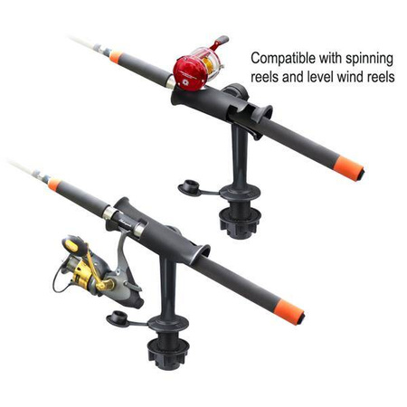 RAM® Tube Jr. ™ Suport pentru tijă cu bază rotundă flush