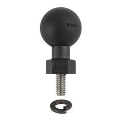 RAM® Tough-Ball™ cu știft filetat 1/4"-20 x .50" și șaibă de blocare