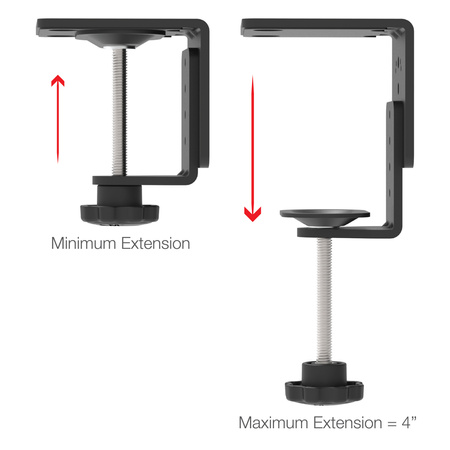 RAM® Heavy Duty C-Clamp Base pentru baze cu bilă și monturi pe piedestal