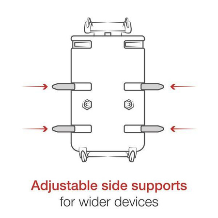 Suport pentru telefon RAM® Quick-Grip™ XL cu bază de ghidon RAM® Tough-Strap™