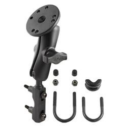 RAM® Suport rezervor de frână/ ambreiaj pentru motociclete cu placă rotundă