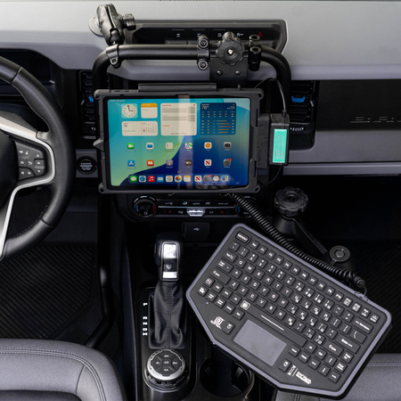 RAM® Friction Hinge Mount cu suport AMPS pentru Tough-Bar™