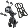 Suport pentru telefon RAM® X-Grip® cu bază de prindere mică RAM® Tough-Claw™ - scurt
