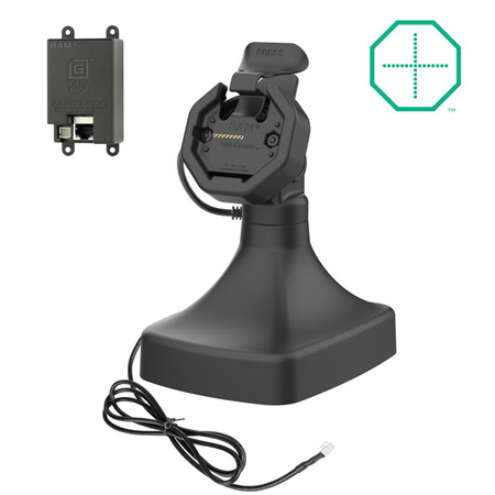 GDS® Uni-Conn™ Dock cu înclinare și pivotare alimentat cu PoE