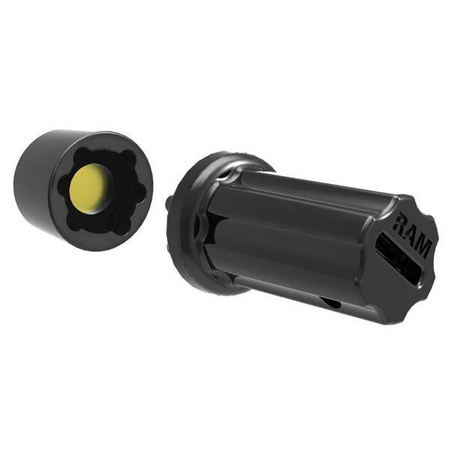 Piuliță de siguranță RAM® Pin-Lock™ cu 6 pini pentru brațe cu soclu de dimensiuni D și E