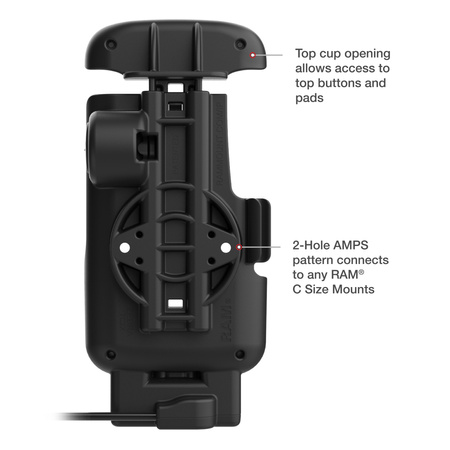 RAM® Locking Form-Fit USB-C Dock pentru Zebra TC22 & TC27 cu boot