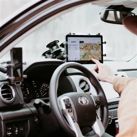 RAM® X-Grip® cu aspirație pivotantă RAM® Twist-Lock™ pentru tablete de 12"-13