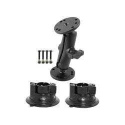 Suport dublu cu bilă RAM® cu două baze cu ventuze RAM® Twist-Lock™