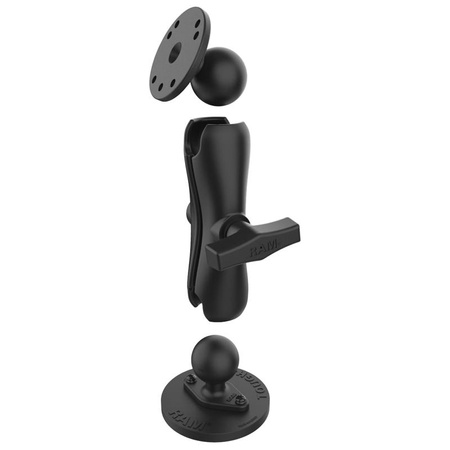 RAM® Tough-Mag™ Suport magnetic rezistent cu placă rotundă - mediu