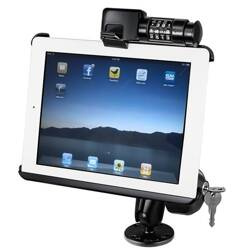 RAM® Drill-Down Mount cu RAM® Latch-N-Lock™ pentru Apple iPad Gen 1 & 2