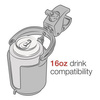 Suport pentru băuturi RAM® Level Cup™ 16oz cu suport RAM® Tough-Claw™