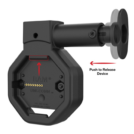 GDS® Uni-Conn™ Dock USB-C alimentat cu buton de eliberare