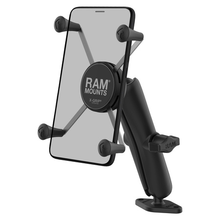 RAM® X-Grip® Suport mare pentru telefon cu bază diamantată - braț lung