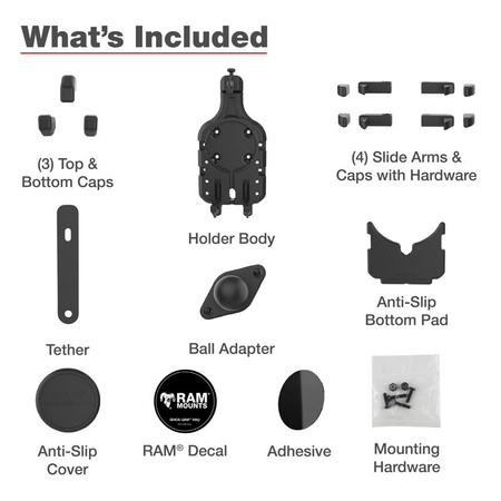 RAM® Quick-Grip™ Pro Suport pentru telefon cu bilă
