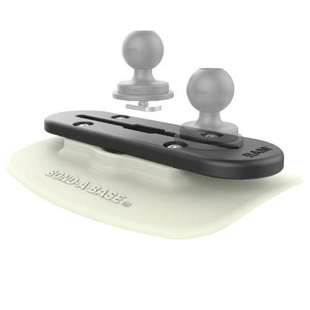 Baza adezivă RAM® Bond-A-Base™ cu RAM® Tough-Track™