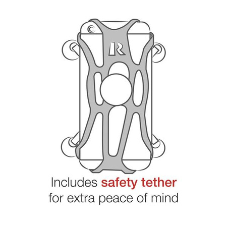 RAM® X-Grip® Suport mare pentru telefon cu ventuză Twist-Lock™ - lung