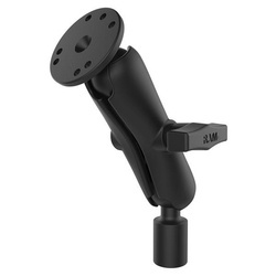 RAM® Suport universal cu bilă dublă cu placă rotundă și filet 1/2" NPT