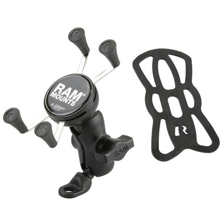 RAM® X-Grip® Suport pentru telefon cu adaptor pentru cap de șurub unghiular de 9 mm - compozit