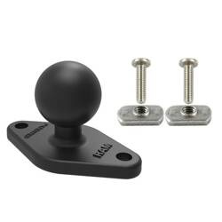 RAM® Ball Adapter cu hardware de montare pe panou plat - Șuruburi de 3/4"