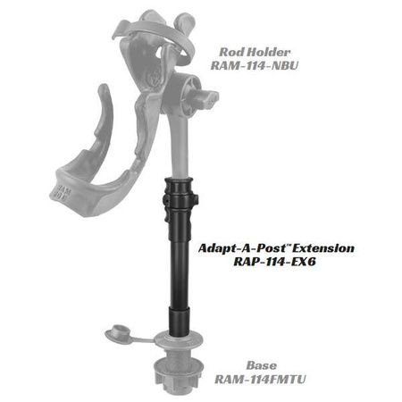 RAM® Adapt-A-Post™ Stâlp prelungitor de 9"