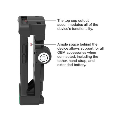 GDS® Locking Powered Dock pentru Zebra EC50/55