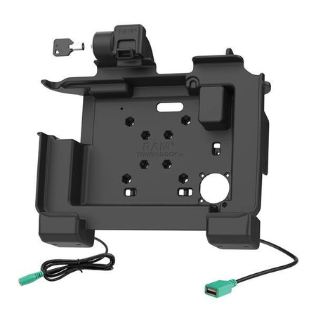 RAM® Power + Data Locking Dock pentru Zebra ET6x