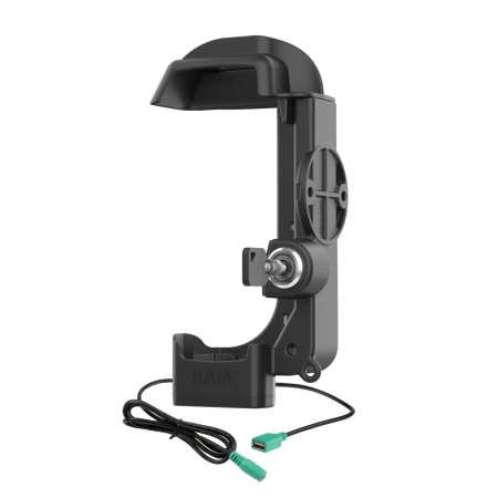 RAM® Locking Powered Dock + USB-A unic pentru Zebra MC3300 & MC3400