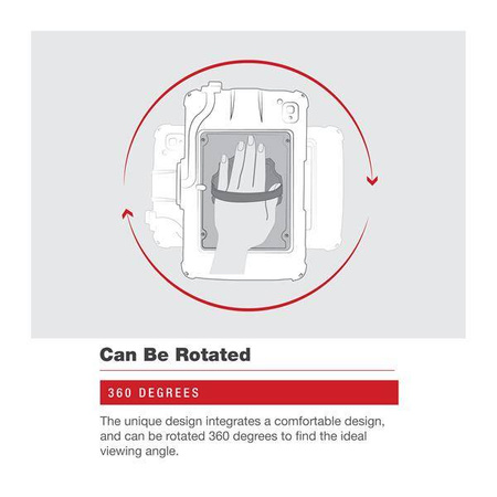 GDS® Roto-Mag™ 3-in-1 Accesoriu pentru mâner pentru tableta Zebra ET4x 8"