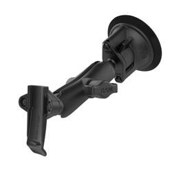 Suport cu ventuză RAM® Twist-Lock™ cu suport pentru clip Garmin Spine