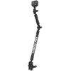 RAM® Tough-Pole™ Braț cu soclu de 30" cu suport universal pentru cameră