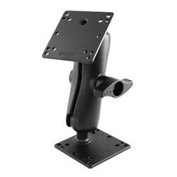 Suport dublu cu bilă RAM® cu două plăci VESA de 100x100mm