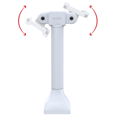 RAM® Suport pe piedestal de 14" cu două adaptoare VESA de 75 mm - Gri