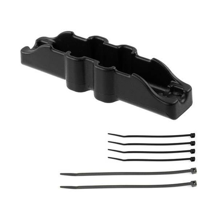 Clemă de cablu GDS® pentru cabluri cu butoi de 5,5 mm DC la DC