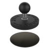 RAM® Tough-Mag™ 66MM Diameter Ball Base cu placă adezivă din oțel