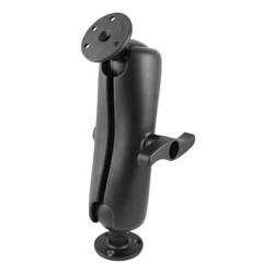 RAM® Suport dublu cu bilă cu două plăci rotunde mari - dimensiune E Medium