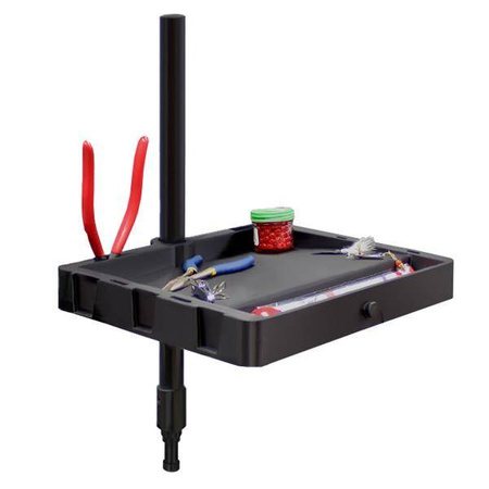 RAM® Stack-N-Stow™ Bait Board cu țeavă de 18", stâlp și spline