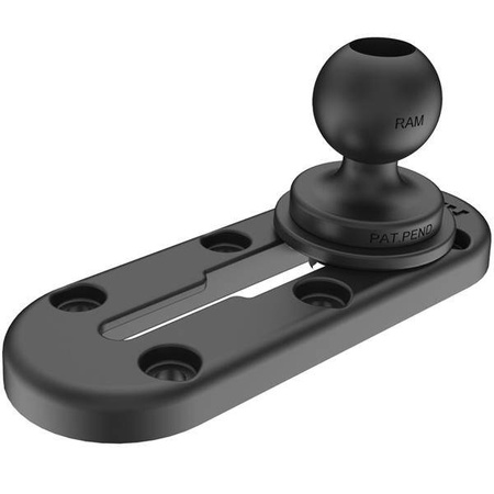 RAM® Tough-Track™ - șină compozită de 3" cu încărcare superioară