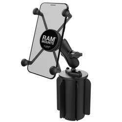 RAM® X-Grip® Suport mare pentru telefon cu bază suport pentru pahare RAM-A-CAN™ II