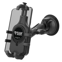 Suport pentru telefon RAM® Quick-Grip™ Pro cu ventuză Twist-Lock™ - Mediu