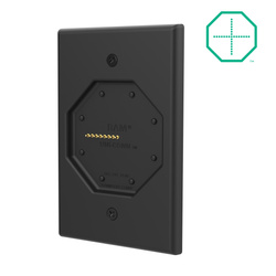 GDS® Uni-Conn™ Dock de perete cu profil redus alimentat cu PoE