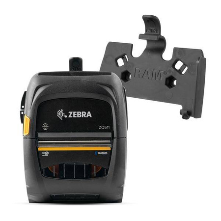 RAM® Suport de imprimantă cu eliberare rapidă pentru seria Zebra ZQ511