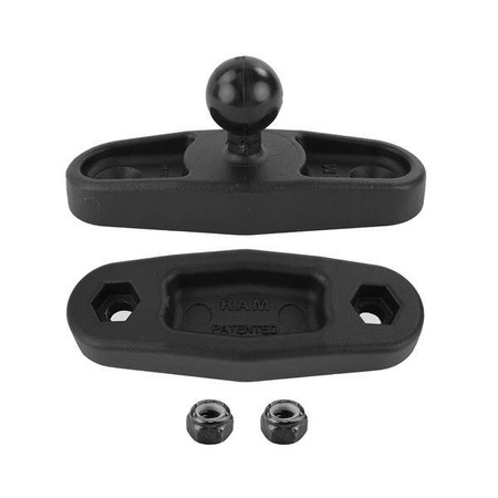 Baza de prindere pentru stâlpi pătrați RAM® pentru stâlpi cu lățimea de până la 3" fără șuruburi