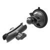 Baza cu ventuze RAM® Twist-Lock™ cu braț cu două prize